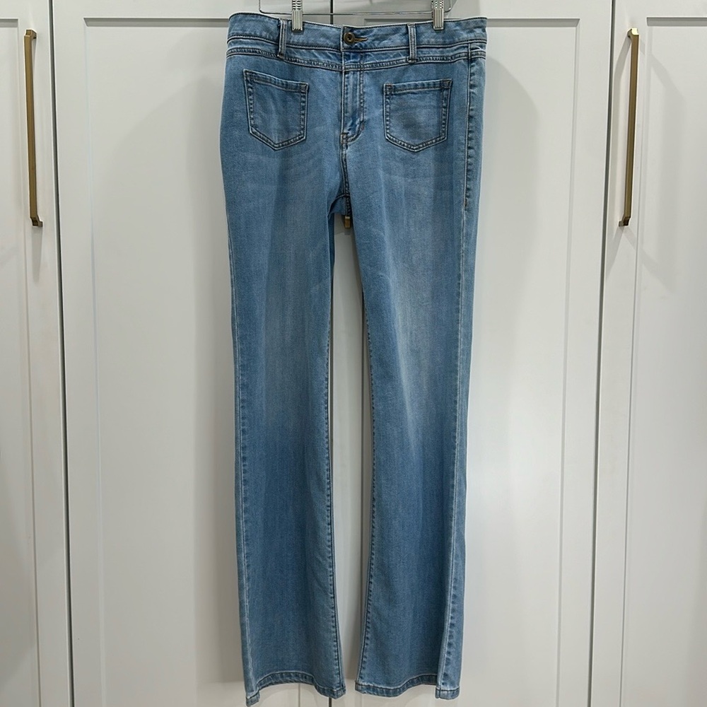 CAbi malibu flare jeans size 12